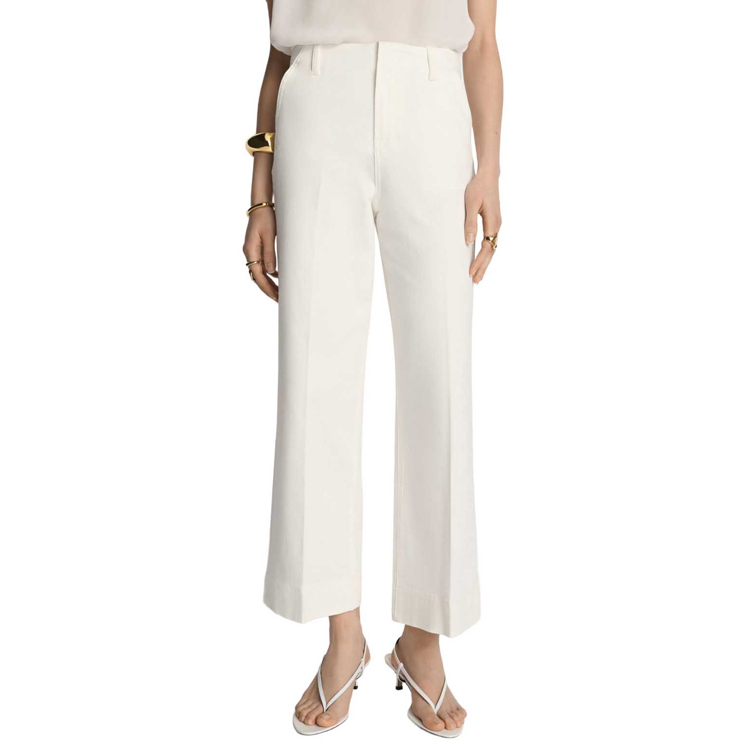 Veronika Maine Denim High Rise Cropped Jean